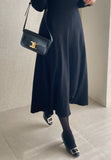 Mender Flare Knit Long One Piece