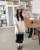 Lincy Dot Vintage Short Sleeve