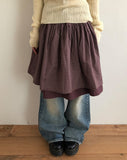 Nerua Vintage Flare Skirt