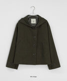 [BAONHAUS] Hellburk Vintage Washing Cotton Hood Jacket