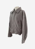 Silver Suede Jumper