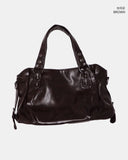 Horu Cross Leather Shoulder Bag