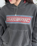 Hysteric Dyeing Crop Hoodie