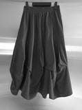 Tura Pintuck Long Skirt