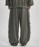Lace Trimming Track Pants