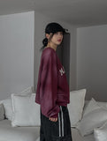 Meti Tie Dye Embroidered Sweatshirt