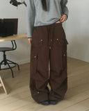 Ethyl Pocket Point Two Way Wide Cargo Pants