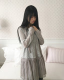 Fidget Two-Button Ribbed Cardigan
