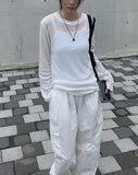 Yuma Banding Cargo Wide Pants