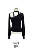 Unbalance Sailor Tie Knit