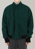 High-neck warmer jacket