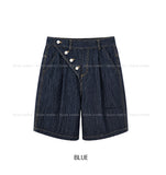 Bion Stitch Bermuda Denim Pants