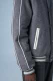 Solid Varsity Stadium Jacket