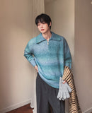 Bay Gradient Half Zip-Up Knit
