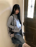 Doming High-Neck Hood Zip-Up