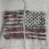 Rain Flag Fur Brushed Hood Zip-Up