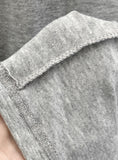 Button loose fit hooded long sleeve