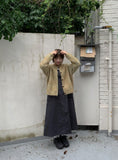 Pkiden Bokashi Knit Over Cardigan