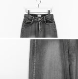 Combi Washing Wide Denim Pants