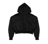 Nat Two-Way Cropped Hood Zip-Up