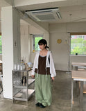 Chor Soft Round Shirring Sleeveless