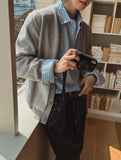 Ribery knit cardigan