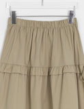 Mandto Summer Frill Tiered Long Skirt