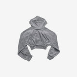 Veona Velvet Hooded Zip-Up