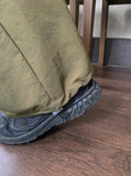[Unisex] Liebden Keyring Nylon Banding Cargo Wide Pants