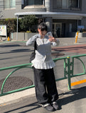 Mant Raw Denim Wide Pants