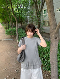 Killing Dot Frill Short Sleeve Tee