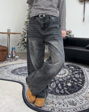 Eden Brush Wide Denim Pants