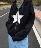 [UNISEX] BIG STAR HOOD ZIP-UP