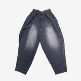 (Unisex) Tonen incisional balloon pants