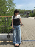 Ihi Cotton Wide Banding Pants
