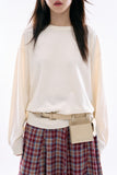 Stan round-neck loose knit