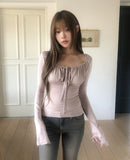 Rico Shirred Balloon Long Sleeve