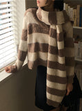Basis Vintage Stripe Angora Knit