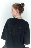 Cat Stitch Pigment Short Sleeve Tee