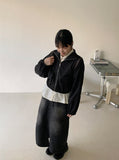 Courony Washing Denim Long Skirt