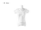 Palmer Shirring Ribbon Short Sleeve T-shirt