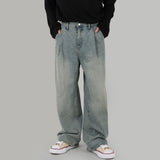 Teen Wash Wide Jeans