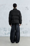 BASIC SHORT PUFFER DOWN JACKET