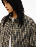 Small Logo Embroidered Pocket Check Shirt