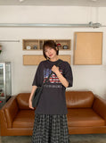 [unisex] Kemnio Printing Over Short Sleeve Tee