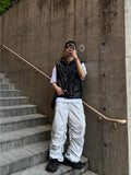 Crack Nylon Hood Vest