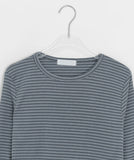 Takan Stripe Round Long Sleeve Tee