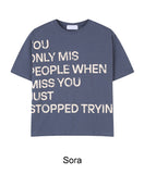 Pad Lettering Crop Short Sleeve Tee