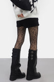 Fora Leopard Fishnet Stockings