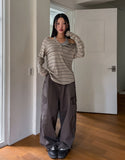 Vive Tape Dyeing Cargo Balloon Pants